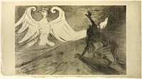 Au Pied du Sinaï, Rejected Cover by Henri de Toulouse-Lautrec