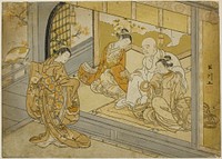 Hotoke Gozen Dancing before Taira no Kiyomori by Suzuki Harunobu