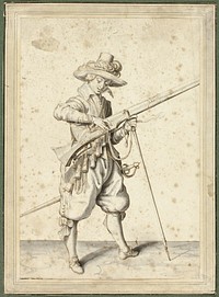 Artilleryman by Workshop of Jacob de Gheyn, II
