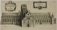 Old Saint Paul's Cathedral from the North by Wenceslaus Hollar