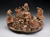 Model Depicting a Ritual Center by Nayarit
