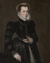 Portrait of a Court Lady by Anthonis Mor