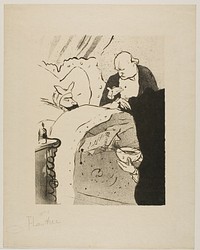 Carnot is Sick! by Henri de Toulouse-Lautrec