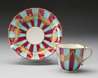 Cup and Saucer by Worcester Porcelain Factory (Manufacturer)