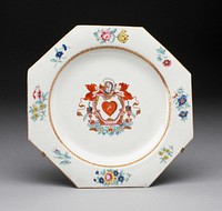 Plate by Worcester Porcelain Factory (Manufacturer)