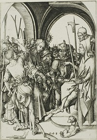 Christ Before Annas by Martin Schongauer