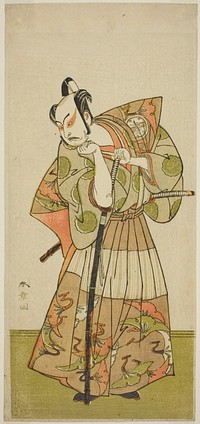 The Actor Nakamura Juzo II in an Unidentified Role by Katsukawa Shunsho