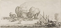 The Naval Battle, from Various Scenes Designed in Florence by Jacques Callot