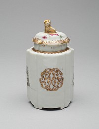 Tea Caddy with Cover