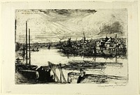 Battersea Reach by Francis Seymour Haden