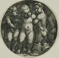 Eight Boys by Hans Sebald Beham