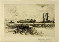 A Water Meadow by Francis Seymour Haden