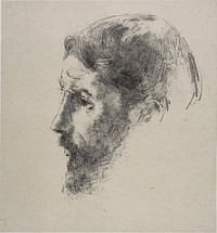 Pierre Bonnard by Odilon Redon