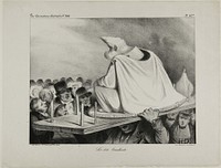 The Loose Head, plate 427 by Honoré-Victorin Daumier