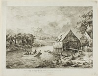 Crossing near the Watermill by Jean Jacques de Boissieu