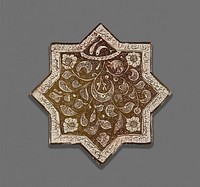 Star-Shaped Tile by Islamic