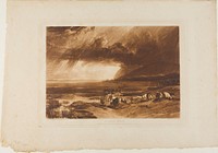 Solway Moss, plate 52 from Liber Studiorum by Joseph Mallord William Turner