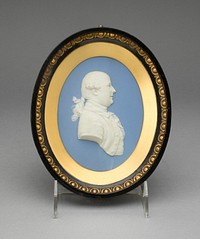 Medallion with Portrait of Thomas Bentley by Wedgwood Manufactory (Manufacturer)