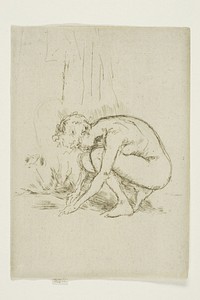 Model Stooping by James McNeill Whistler