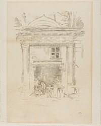 The Whitesmiths, Impasse des Carmélites by James McNeill Whistler