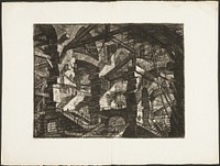 The Gothic Arch, plate 14 from Imaginary Prisons by Giovanni Battista Piranesi