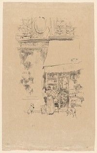 La Fruitière de la rue de Grenelle by James McNeill Whistler