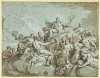 Apollo and the Muses by Bartholomaeus Spranger