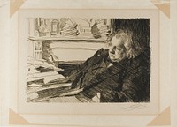 Ernest Renan by Anders Zorn