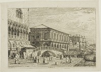 le Preson. V., from Vedute by Canaletto