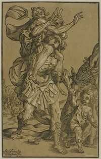 Aeneas and Anchises by Ludolph Büsinck