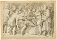 The Death of Scipio by Adam Friedrich Oeser