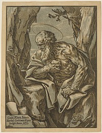 Saint Jerome by Bartolomeo Coriolano