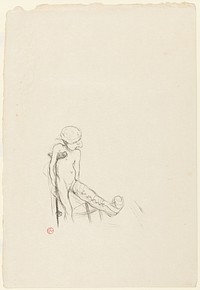 Eros vanné by Henri de Toulouse-Lautrec