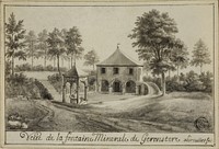 View of the Mineral Spring at Geronstere by Unknown artist