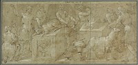 Aeneas and His Companions Preparing Animals for Sacrifice by Avanzino Nucci