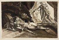 The Cave of Despair by Henry Fuseli