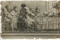 Last Supper by Albrecht Schmid, of Augsburg