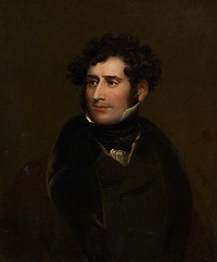 James William Wallack by Charles Robert Leslie