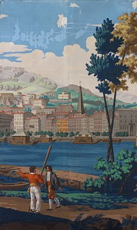 Two Joined Panels: The Views of Lyon