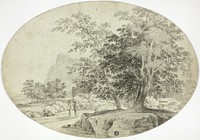 Two Pilgrims on a Wooded Road