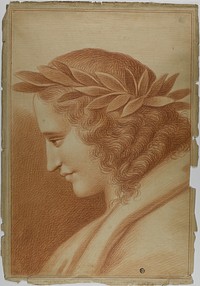 Poet Crowned with Laurel by Raphael