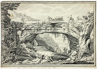 Natural Bridge of Veia in the Veronese Hills, Near Lugo