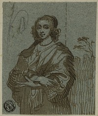 Woman Three-Quarter Length with Crossed Arms by Anthony van Dyck