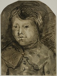 Bust of Child by Unknown artist