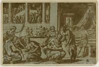 Study for the Allegory of Birth by Giorgio Vasari
