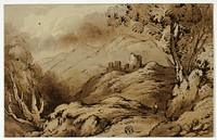 Mountainous Landscape with Ruins by James "Drunken" Robertson