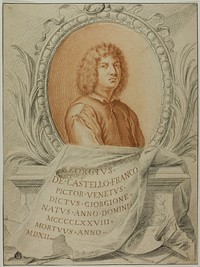 Study for Portrait of Giorgione by Filippo Germisoni