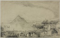 Saint Michael's Mount, Cornwall: Regatta Scene by J. G. Doyle