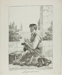 The Little Shoe-Shine Boy by comte de Charles Philibert Lasteyrie du Saillant