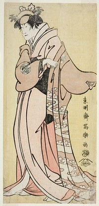 The Actor Nakayama Tomisaburo I as Lady Tsukuba, Wife of Yoshioki (Shodai Nakayama Tomisaburo no Yoshioki Midai Tsukuba Gozen) by Tōshūsai Sharaku